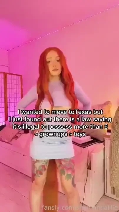 Never moving to texas fyp redhead ginger foxtail tailplug analplug 