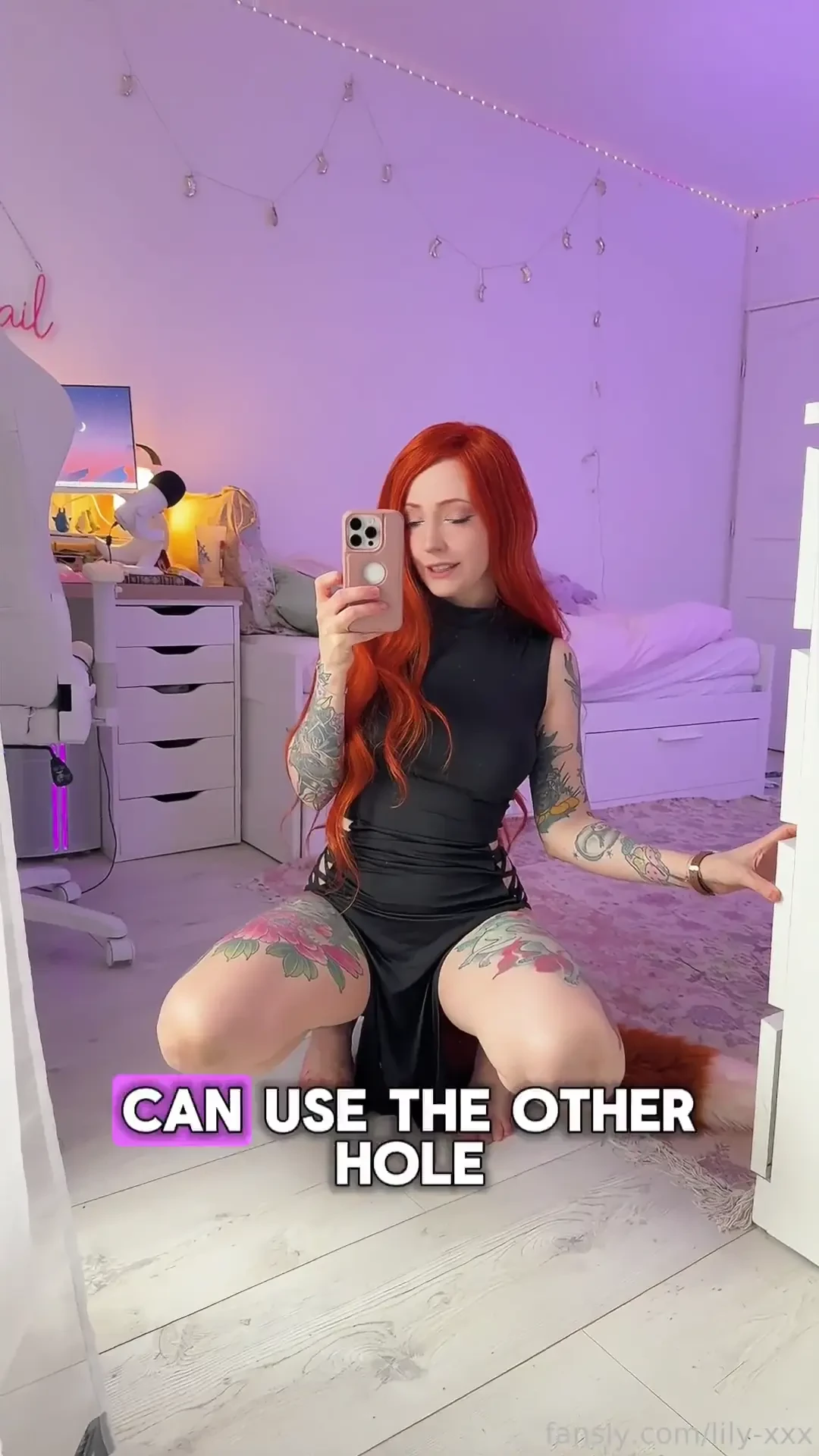 Just saying fyp redhead ginger egirl petite noppv altgirl tattoos part 1 