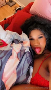 Cuddling with my boo