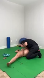 Dr strechmaster sure knew how to stretch me out he threw me in every part 2