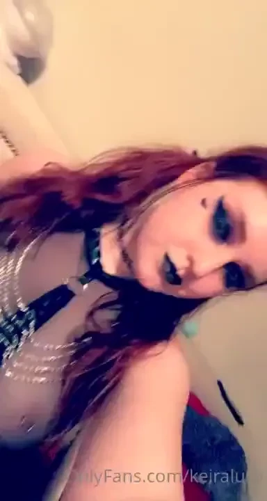 Experimenting with goth makeup for future looks 