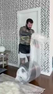 Unboxing a yoga chaise