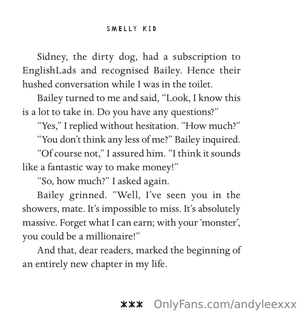 Here is another sneak peek of my book smelly kid it s now available to 