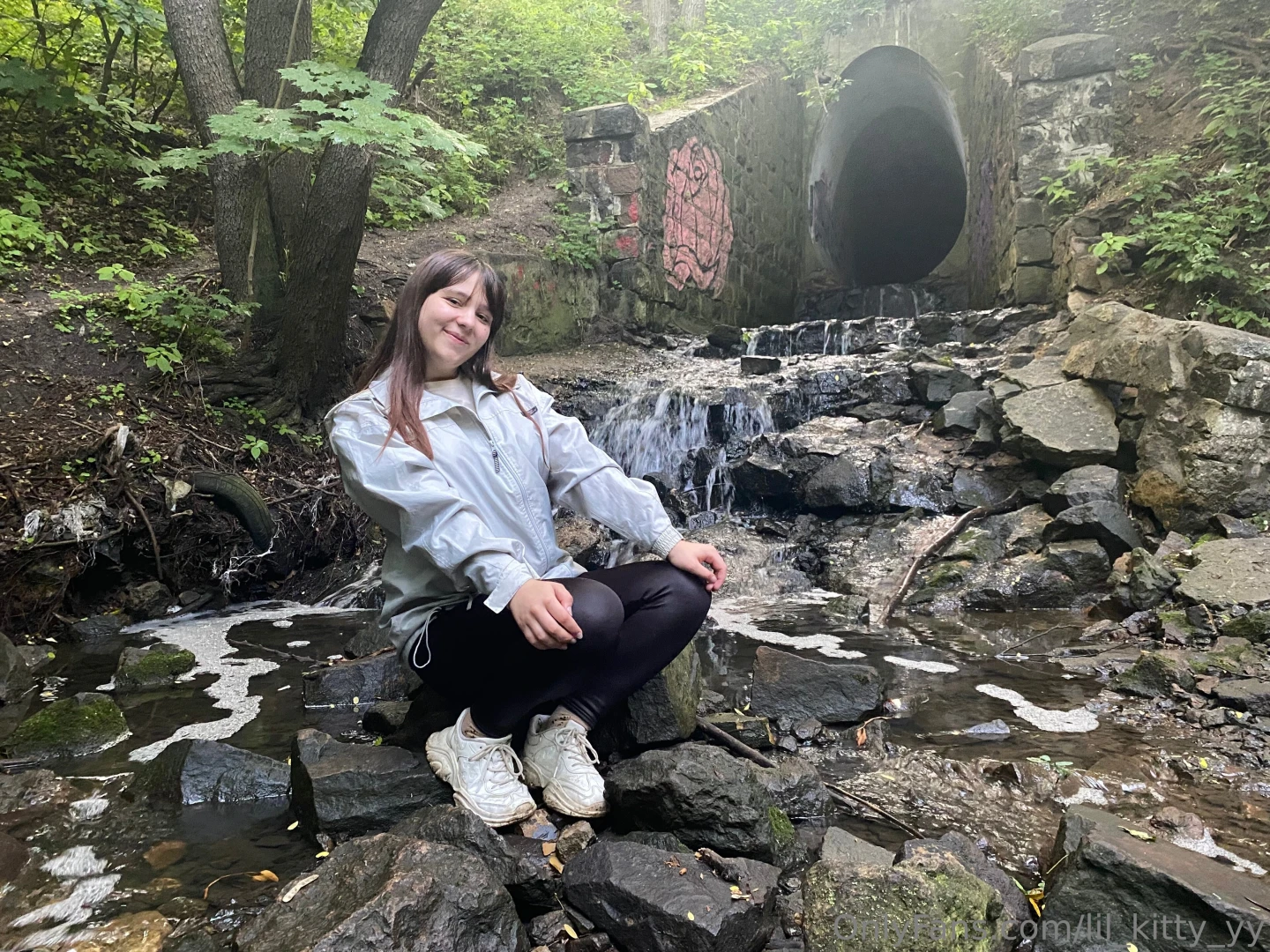 Recently visited and made a video about a waterfall being near it is 