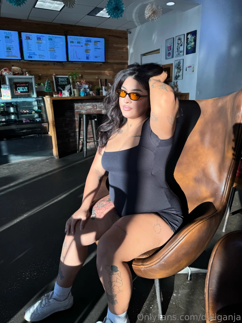 Ready to start the day with my fav treat matcha iced latte great 