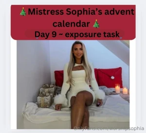 Day 9 exposure task all of these tasks are free on worshipsophiavip