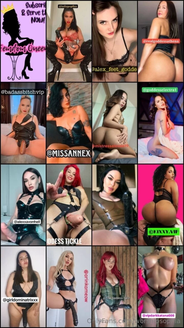 Subscribe submit amp obey the top dommes now 6h advert lollypopfizz part 1 