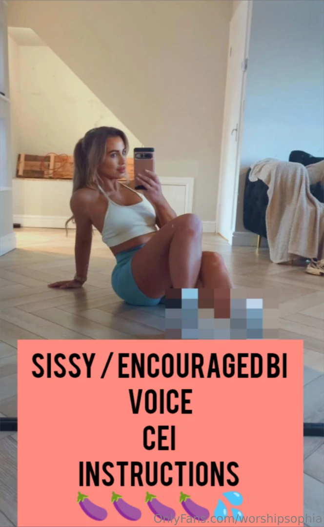 Cei voice instructions for my sissys encouraged bi subs 