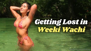 We re heading out in the kayak to weeki wachee river a real-life