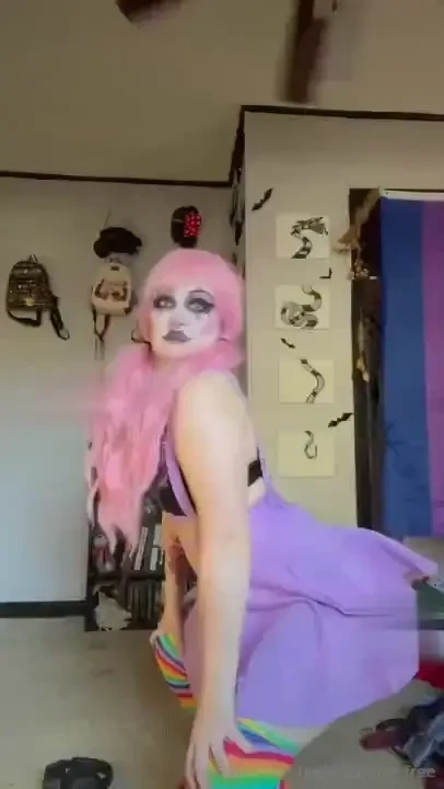 Just a little silly clown girl 