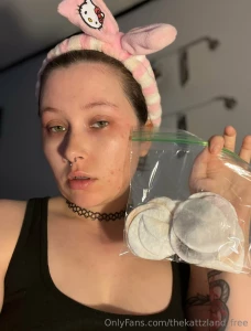Selling used face cotton pads come get a taste of mommies dirty face