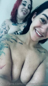 Or shower with us both