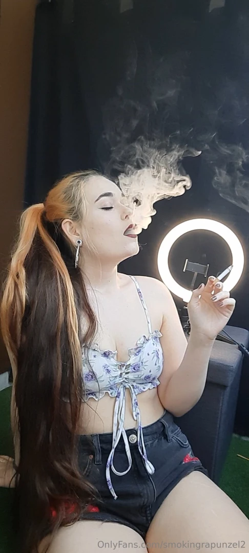 My lungs getting filled like never before blowing huge clouds after 