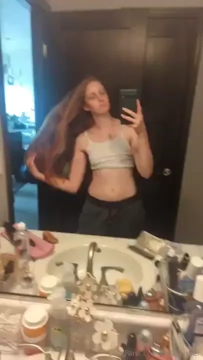 Just me my hair and the slight fear i ll regret cutting it all off 