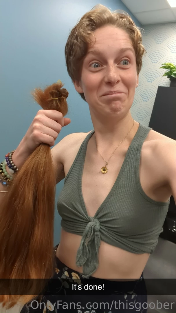 thisgoober - I gave my stylist creative liberty and this is the end result part 1 