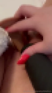 Brand new wand play and dildo play incredible orgasm using both toys