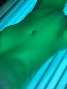 Horny in the tanning bed part 1