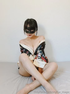 The kimono s wide flowing sleeves add a touch of drama to my ensemble