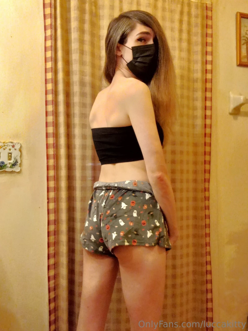 More cute pics in these spooky pajama shorts sorry if theyre too 