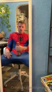 Spidey strokin makes me so horny part 1