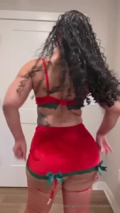 Santa s lil helper was late as hell
