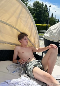 It s so hot outside today would you like to cool off in the pool with