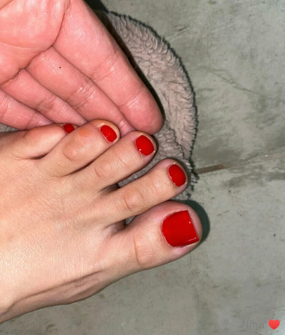 Like my new pedicure 