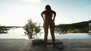 Doggystyle dickdown session i was laying by the pool playing with