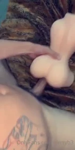 Fucking my toy while fucking myself part 1