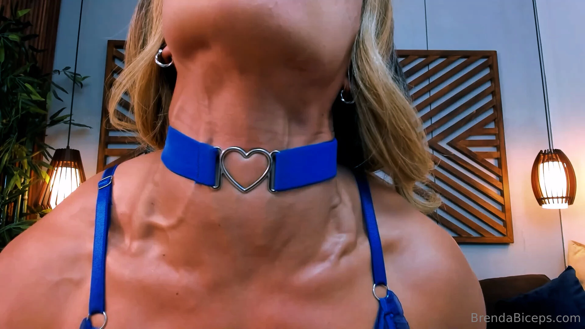 Exploding neck veins with choker neck muscle control and brutal part 1 