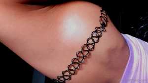 Closeup flexing video biceps bounce part 2