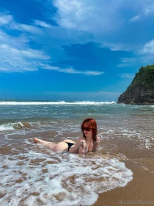 We are having another beach day today and i am wearing my favourite