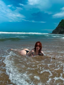 We are having another beach day today and i am wearing my favourite part 10