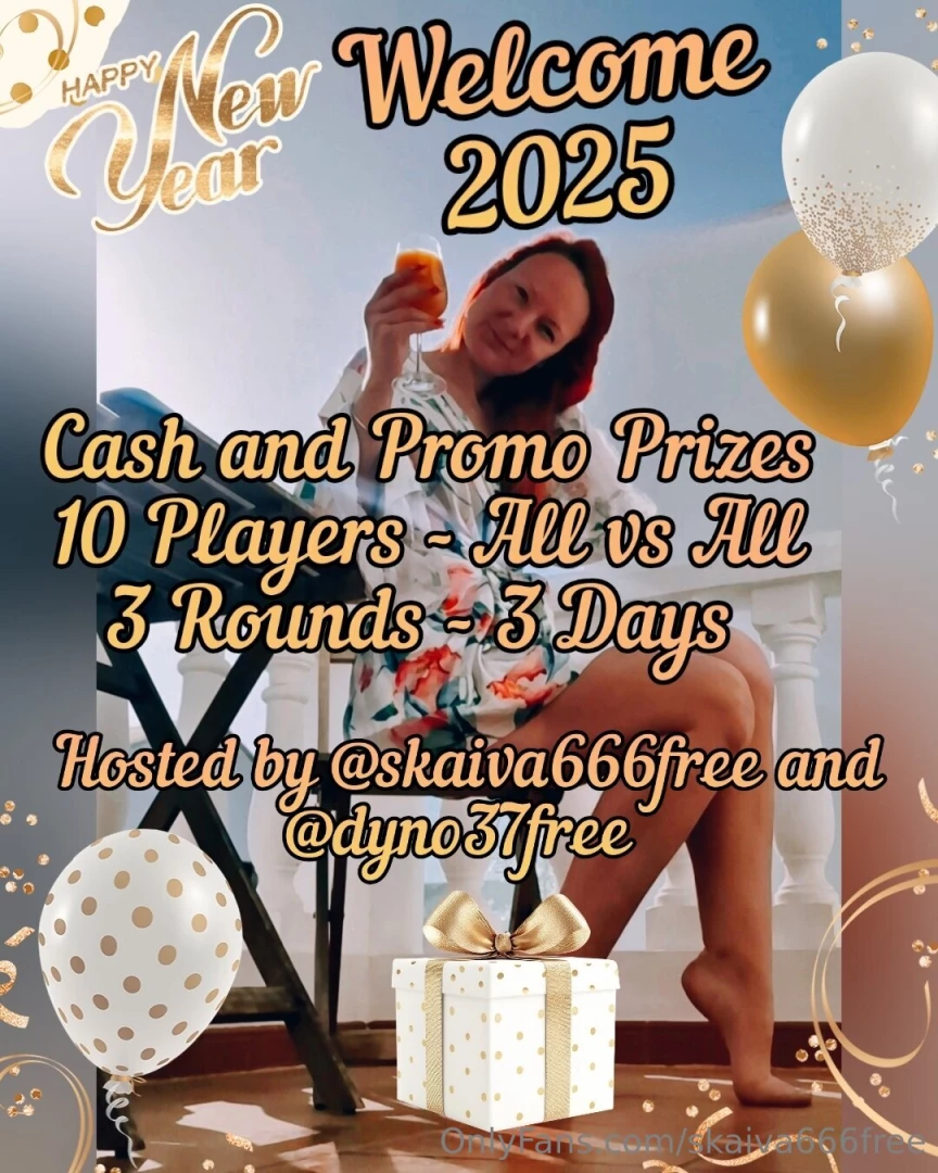 Happy new year everyone welcome 2025 10 contestants all vs all 3 round 