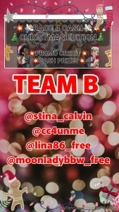 Race4cash christmas edition read below finals team b stina_calvin