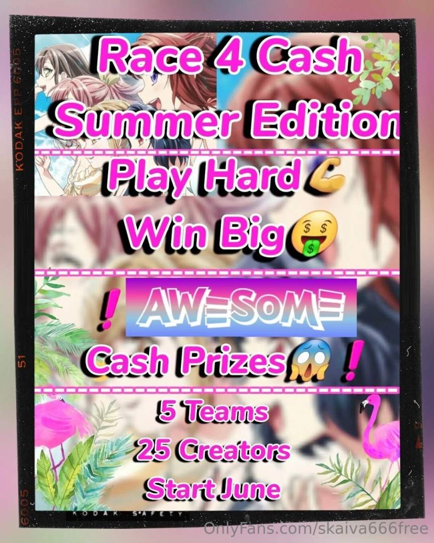 Race4cash summer edition read the caption welcome to round 3 team b 