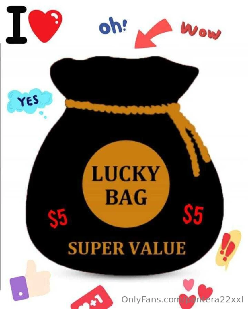 5 huge goodie bag lots of treats inside bg fuck blowjob trans trans 