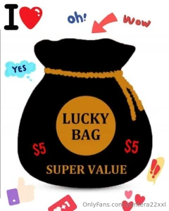 5 huge goodie bag lots of treats inside bg fuck blowjob trans trans