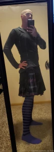 Kilts are good for easy access