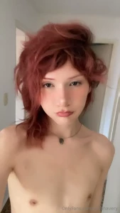 Taking pictures of me in the bathroom i ended up getting some very