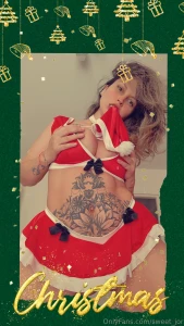 Christmas eve is coming christmas is coming for all my fans a gift