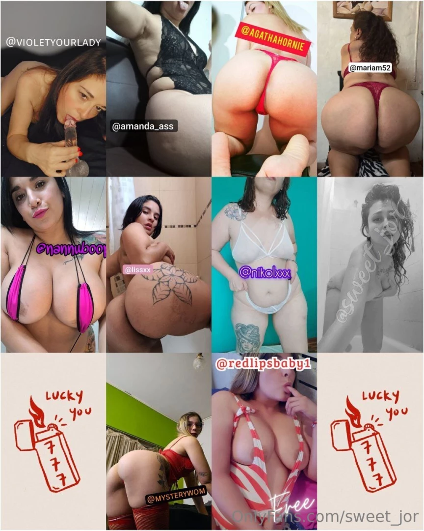 Most nasty bitchs in the web violetyourlady amanda_ass agathahornie 