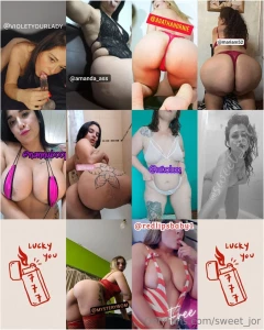 Most nasty bitchs in the web violetyourlady amanda_ass agathahornie
