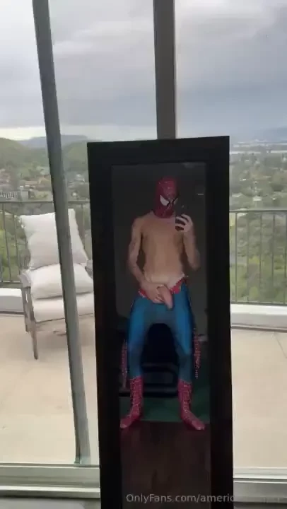 Don t get me too excited or i may shoot my web all over you 