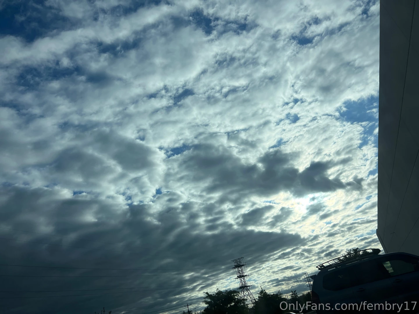 Time passes like the clouds well obviously 