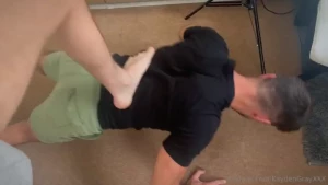 Stud globetrottingo was so horny he blew his load with no warning