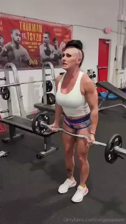 Putting in some arm work at the fight gym worked on biceps and triceps 