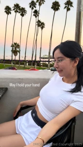 May i hold your hand