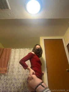 Red dress make me look so good part 1