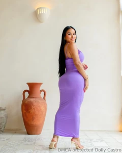 Dripping in violet curves sculpted to perfection and a vibe that says part 1